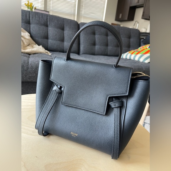 Celine belt bag in blue - Picture 3 of 8